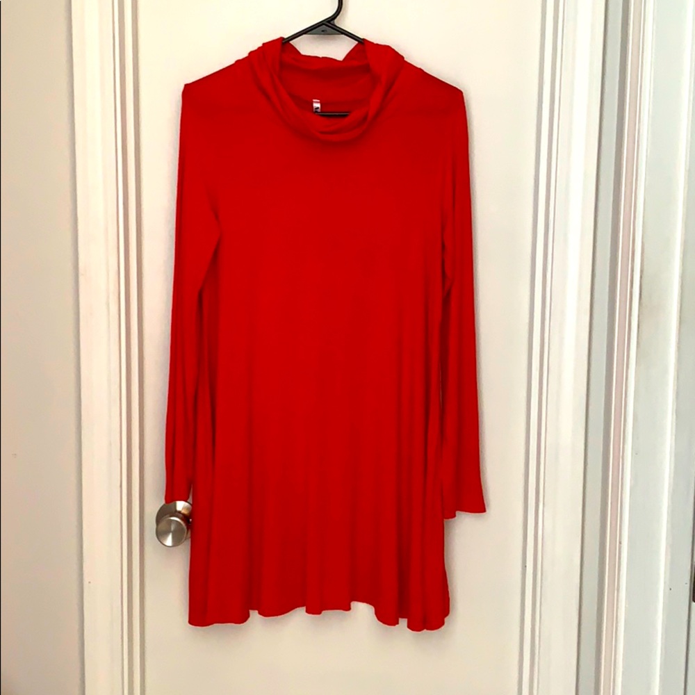 Azules Drapeneck Dress
